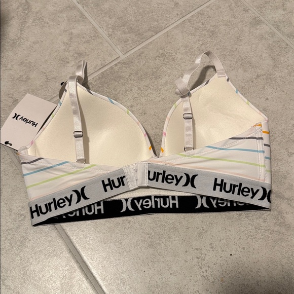 Hurley Multicolor Striped Bra - Picture 2 of 3